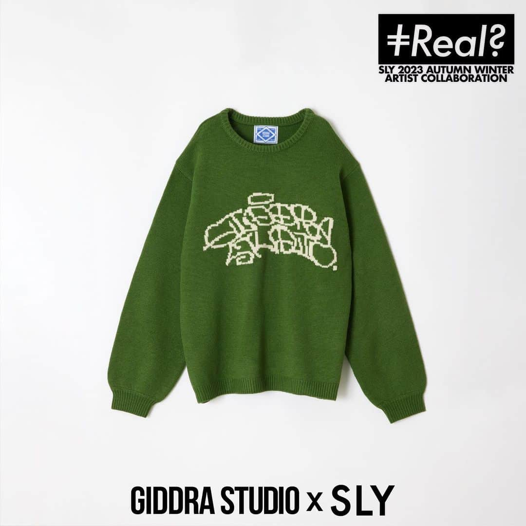 スライさんのインスタグラム写真 - (スライInstagram)「GIDDRA STUDIO x SLY 9/15 FRI order start  @giddrastudio  __________________________________ SNSやAR / VRが生活に浸透している今  現実世界での価値観も大きく変化しつつあります。 そこに目を向けた時、未来のあり方が変わってくるかも？  今回のコラボレーションではSLYが注目するアート界で活躍を見せる  異なるSTYLEの魅力を持つ三名のアーティストに、  それぞれが考えるリアルと非リアルについて表現していただきました。  ART WORKから垣間見える、  多様な顔を持つ彼らのリアリティ表現に迫る事で、  あなたの未来に対するヒントが何か見つかるかもしれません。  GIDDRA STUDIO 東京のユースカルチャーを牽引するGIDDRASTUDIO。 10代の頃から表現を続けるストリートフォトグラファーや 映像作家、スケーターを中心にD.IY.のスタイルのZINEや フィルム、グラフィックを手掛ける。 __________________________________ #notequalreal #GIDDRASTUDIOxSLY #SLY #SLY_fav」9月4日 22時40分 - sly_official