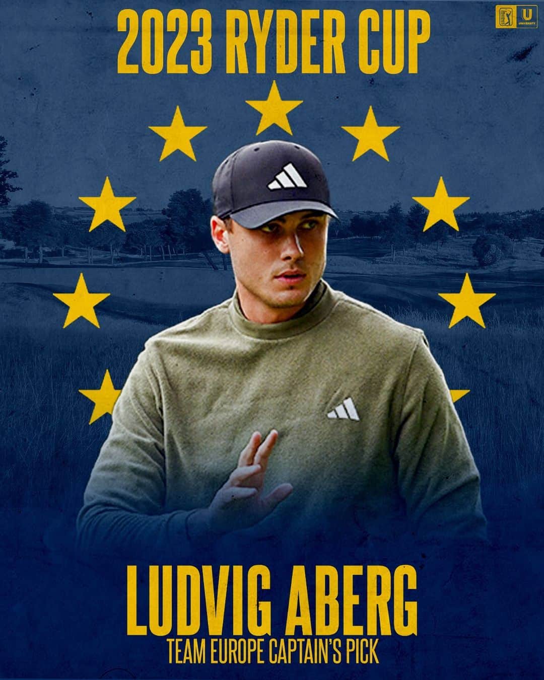 PGA TOURさんのインスタグラム写真 - (PGA TOURInstagram)「Dreams do come true 🇪🇺   @luddeaberg has been selected by Captain Luke Donald to represent @rydercupeurope only three months after turning professional.」9月4日 22時33分 - pgatour