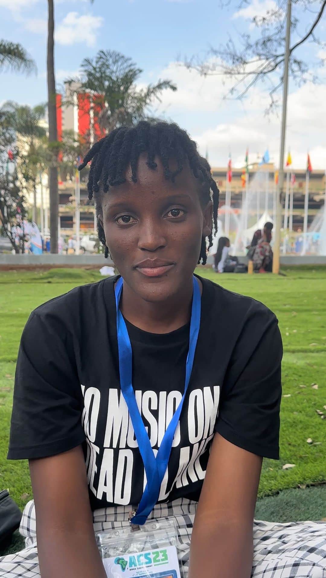 unicefのインスタグラム：「“I’m just ending Day 1 of the @africaclimatesummit.”   Our Goodwill Ambassador @vanessanakate1 shares her reflections and message to world leaders attending the Summit and those who are not.」