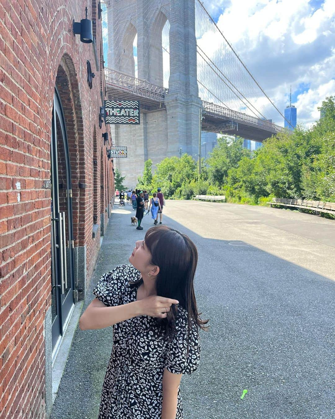 福見真紀さんのインスタグラム写真 - (福見真紀Instagram)「Brooklyn🌉 NYで1番好きだった🫶  #NY #ニューヨーク #brooklyn」9月4日 23時08分 - mak1ch1