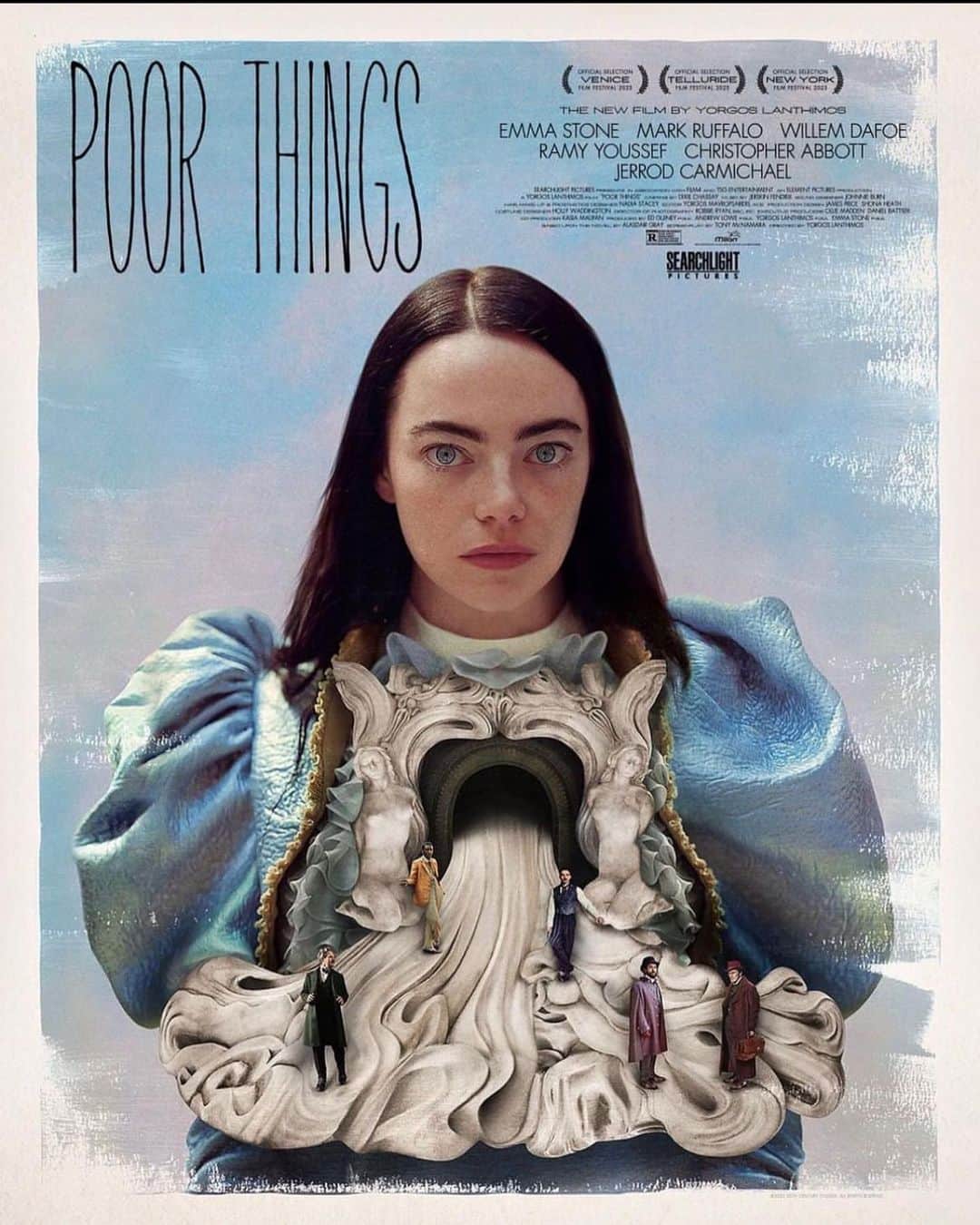 イ・チョンアのインスタグラム：「Yorgos & Emma 🪨  기대되는 작품 '가여운 것들‘  #poorthings  #yorgoslanthimos #emmastone  #frankenstein」