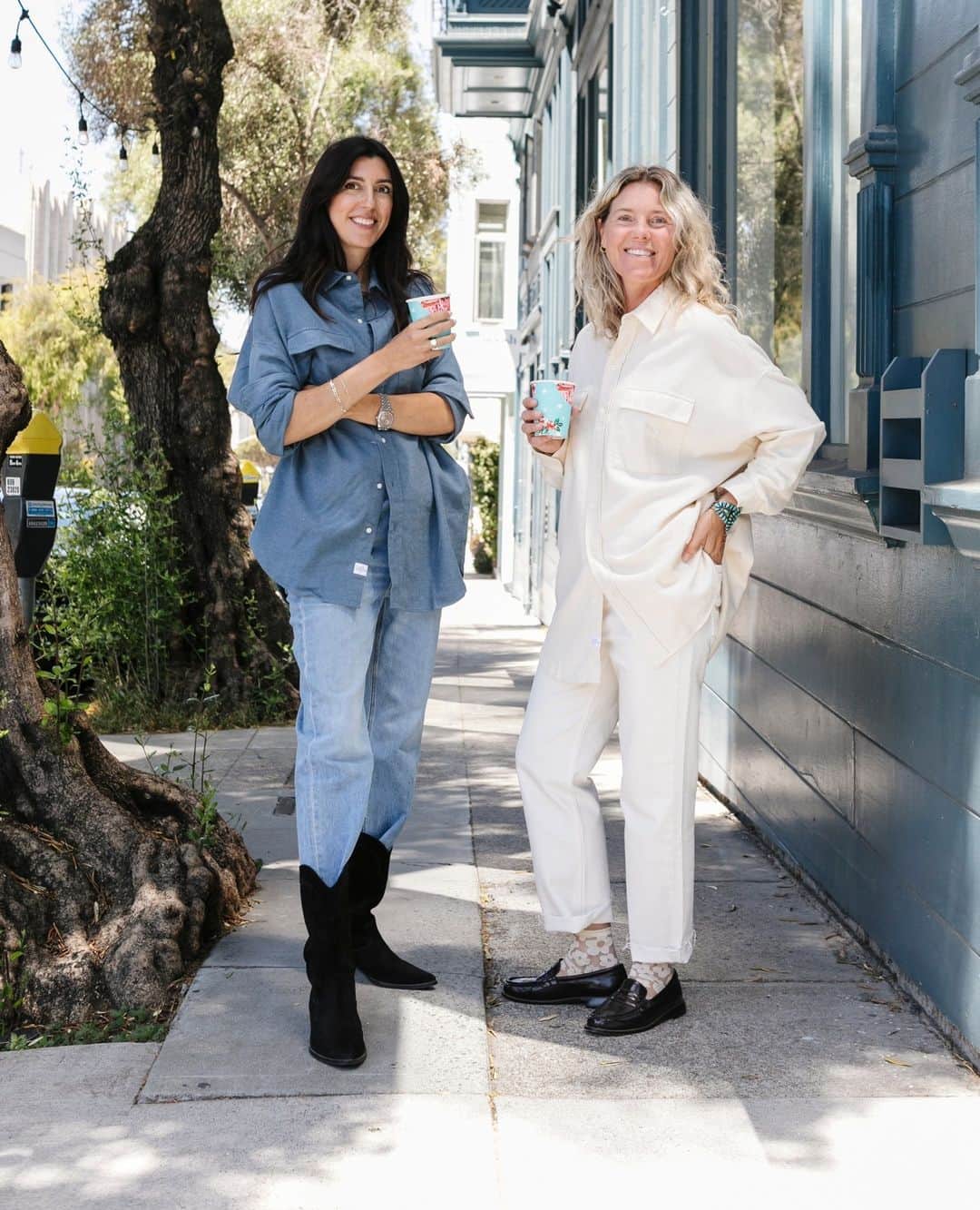 フランク&アイリーンさんのインスタグラム写真 - (フランク&アイリーンInstagram)「After years of styling with their pieces, our team got the chance to chat with the founders of @fredasalvador, @meganpapay and @crispalomonelson for our 'A Cuppa With' series. Working together to make some of our favorite shoes, Megan and Cris share with us the story of how they got their start and much more. Check out our stories for more on this inspiring duo. #FrankandEileen」9月5日 0時00分 - frankandeileen