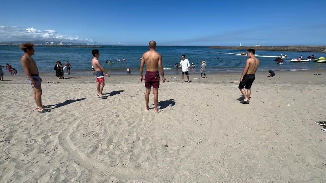 吉永啓之輔のインスタグラム：「夏も終わりだなぁ〜  また来年🏖️」
