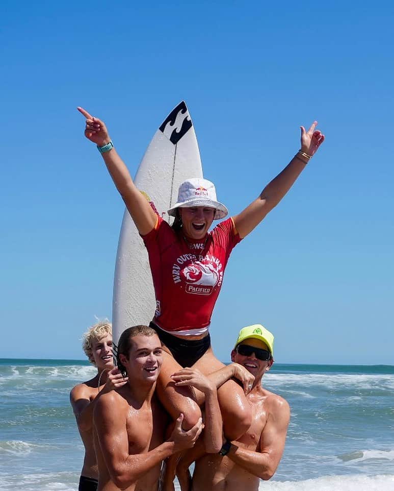 BILLABONG WOMENSのインスタグラム：「Congratulations @sanoa_olin on your first @wsl.qs win at the WRV Outer Banks Pro!」