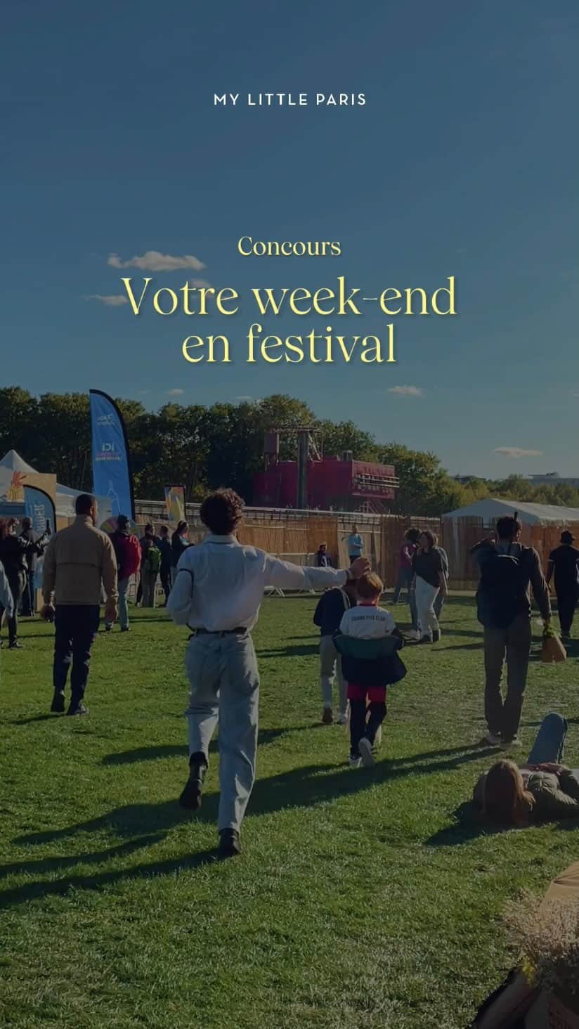 My Little Parisのインスタグラム：「CONCOURS : vos places pour Paris Paradis 🎸  Cette année encore on s’incruste au @parisparadisfestival et vous aussi !   🎤✨Côté musique on retrouve Kendji Girac, Martin Solveig et Julien Clerc, tandis que côté humour Manu Payet, Thomas Ngijol et Verino n’attendent plus que vous.   Le bonus : venez à notre rencontre dans l’Appart’ qui vous plongera des décennies en arrière. 🕺🪩  Taguez votre +1 en commentaires pour gagner 2 places pour le DIMANCHE 10 SEPTEMBRE, et déguster un petit déjeuner VIP. 🥐」