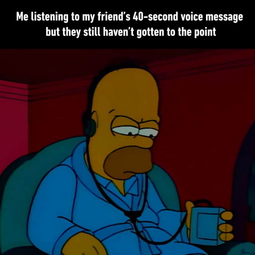 9GAGさんのインスタグラム写真 - (9GAGInstagram)「talking like an audio book  - #voicemessage #texting #messages #friends #memes #9gag」9月5日 2時00分 - 9gag