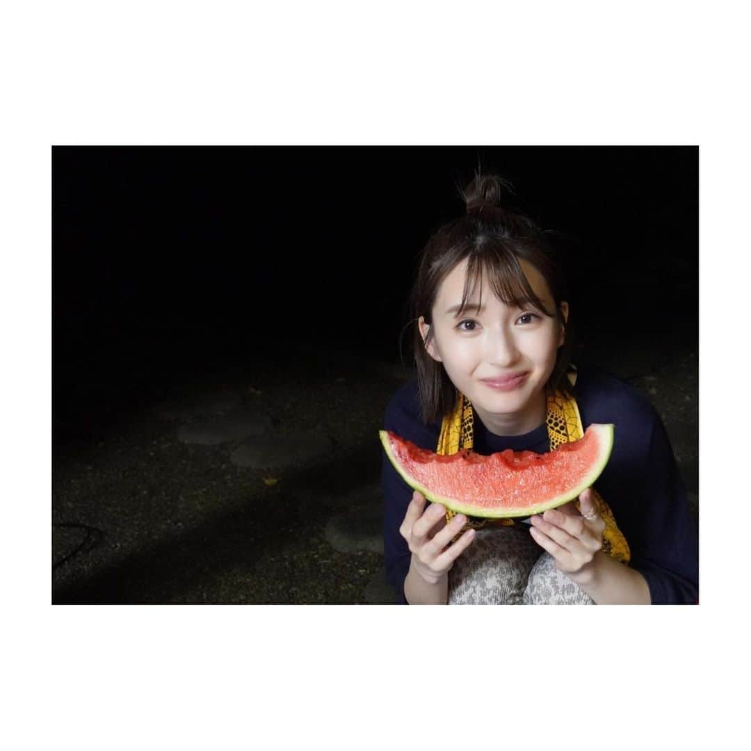 井上小百合のインスタグラム：「🍉」