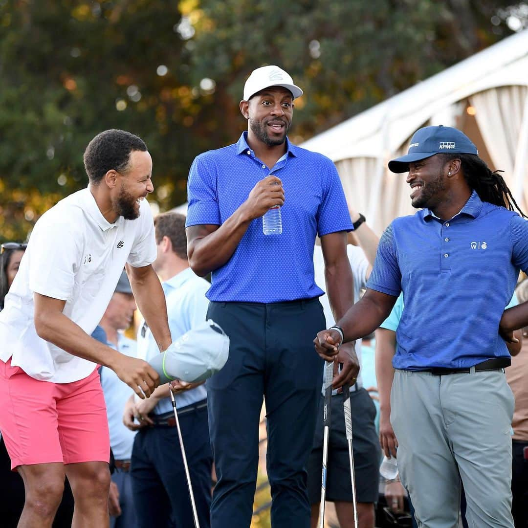 アンドレ・イグダーラさんのインスタグラム写真 - (アンドレ・イグダーラInstagram)「Let’s Go Golfin! ⛳️ 🏌🏾‍♂️   @workday @eatlearnplay   📸: @noahgphotos」9月5日 4時17分 - andre