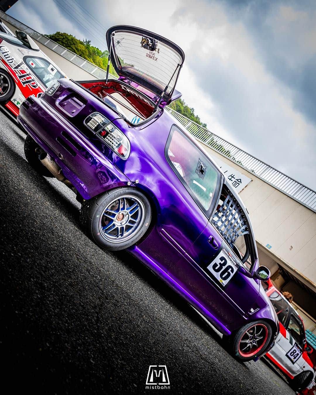 mistbahnさんのインスタグラム写真 - (mistbahnInstagram)「_ 翔建工業 Purple Honda EG6 CIVIC Type R _ 🚗: @_purple_eg6_ 📷: @mistbahn _ Shot on May-6 2023 🏁 "HONDA ONEMAKE CHAMPION CUP RACE 2022 Rd.2" organized by @zerofighterautocustom Central Circuit (Hyogo, Japan) _ JP) 2023年5月6日 セントラルサーキット、ゼロファイターさん( @zerofighterautocustom )主催「HONDA ONEMAKE CHAMPION CUP RACE 2022 Rd.2」で撮影。 _ #hondaonemakechampioncuprace #hondaonemake #zerofighterautocustom #ホンダワンメイクチャンピオンカップレース #ホンダワンメイク #zerofighter #ゼロファイター #centralcircuit #セントラルサーキット #topgun #topgunracing #topgunレーシング #翔建工業 #honda #civic #hondacivic #ホンダシビック #シビック #eg6 #eg #egcivic #kanjo #kanjostyle #kanjoracer#kanjozoku #timeattack #timeattackjapan #hondasontrack」9月5日 5時49分 - mistbahn