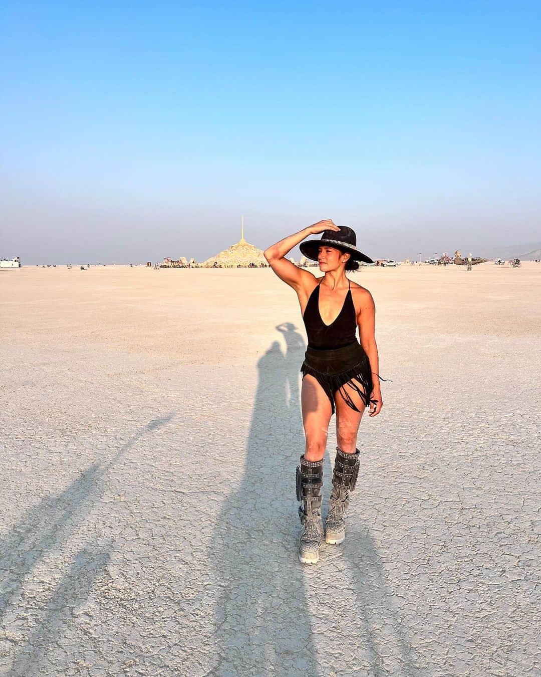 ダニカ・パトリックさんのインスタグラム写真 - (ダニカ・パトリックInstagram)「There is no better place than burning man to wear whatever you want. Everyone’s style is celebrated and part of the fun of the week. 🙌🏼」9月5日 6時37分 - danicapatrick