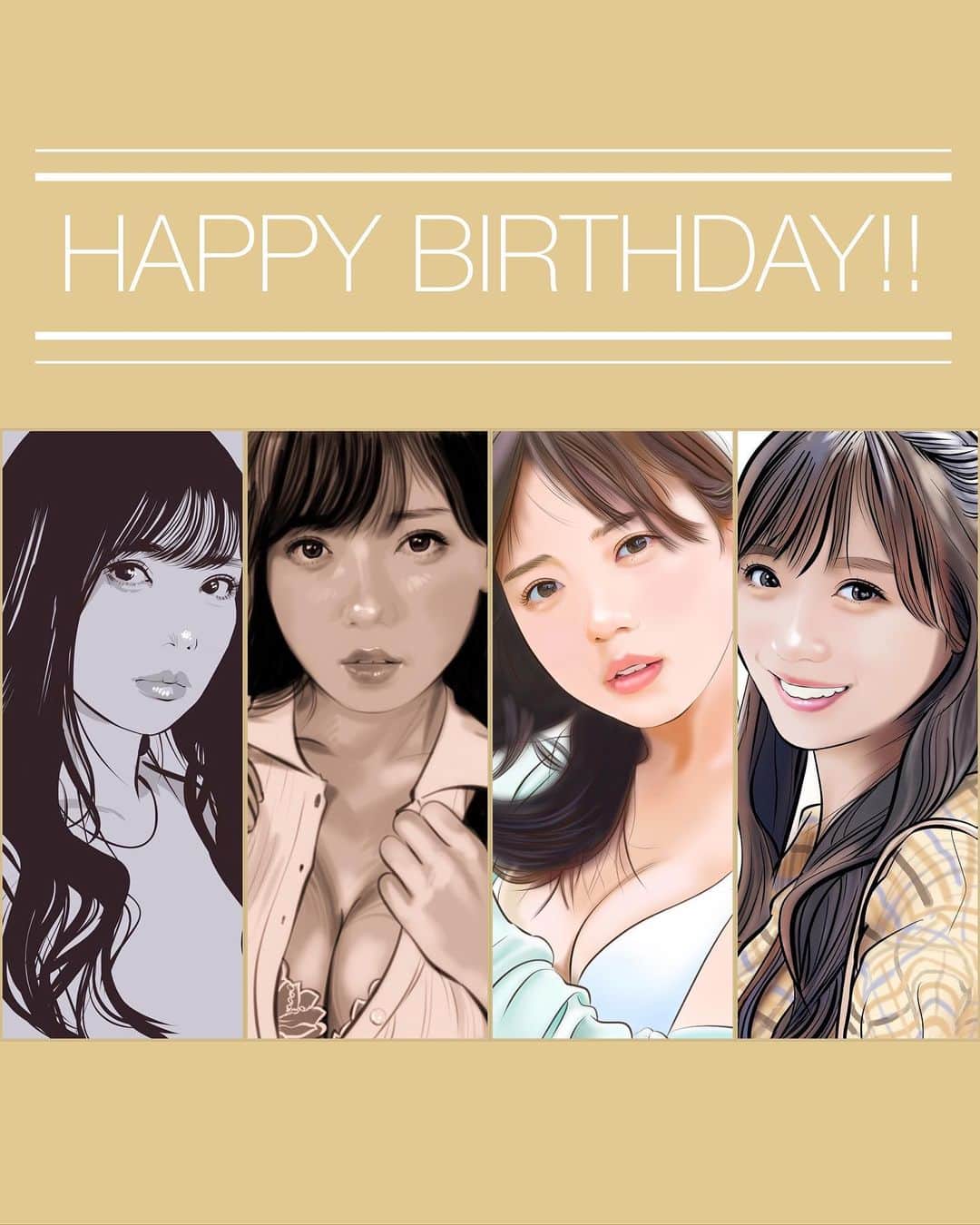 てらりんのインスタグラム：「誕生日おめでとうございます‼️🎉🎂🎉『齊藤京子さん(@saitokyoko_official )』  #イラスト #イラストレーション #日向坂46 #齊藤京子 #誕生日 #illustration #portrait #art #drawing #hinatazaka46 #saitokyoko #happybirthday」