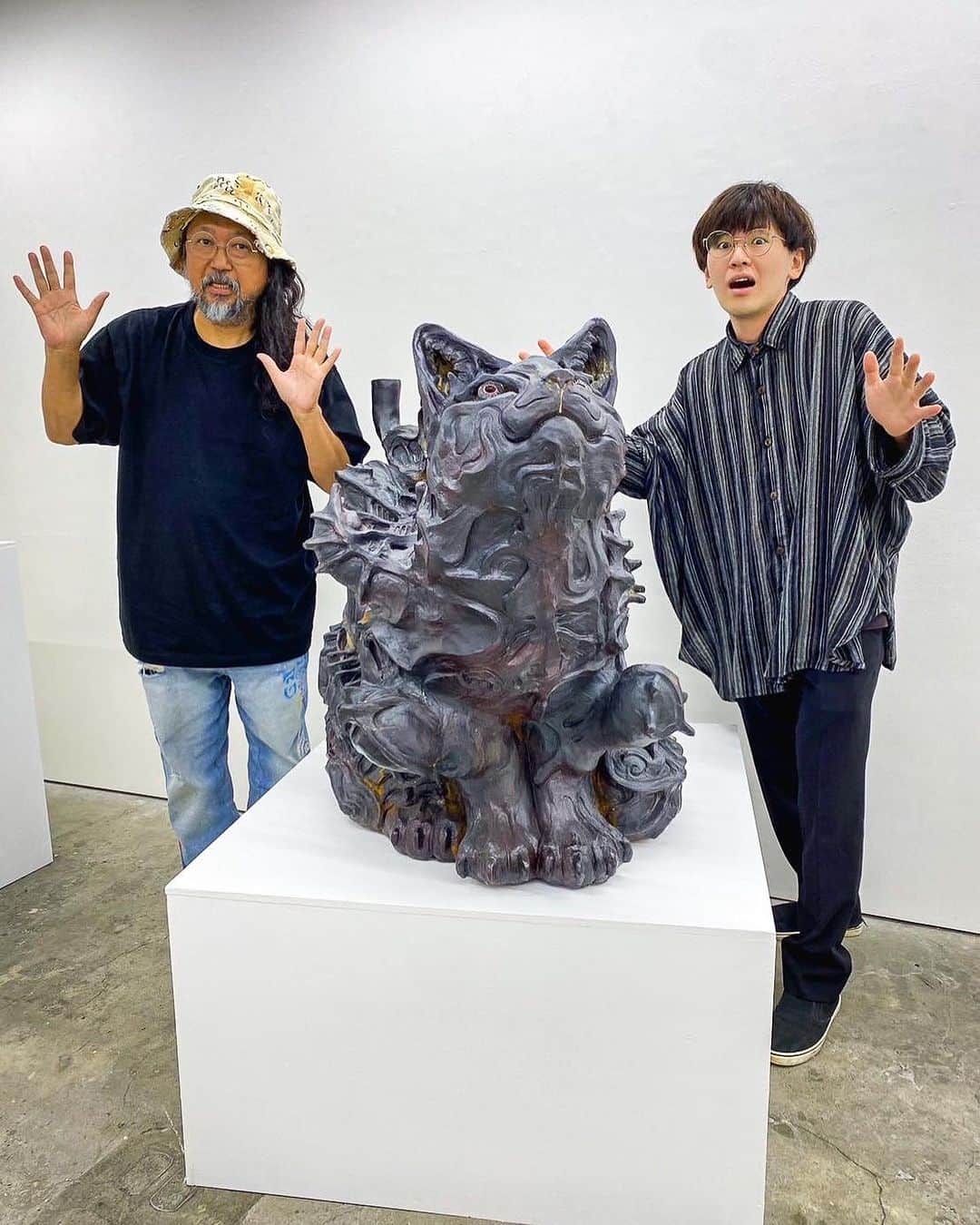 村上隆のインスタグラム：「Winner of the Special Jury Zaptio Award (@zaptio)  at "GEISAI#22 & Classic" (@geisai)  Masakane Abe (@masakane_abe)  SOLO EXHIBITION 「begin to spiral」 August. 31(Thu)- Sept ５(Tue),2023. at Hidari Zingaro (@hidarizingaro)   「GEISAI#22&Classic」@geisai  特別審査員賞 Zaptio賞 @zaptio 受賞 安倍正兼　@masakane_abe 個展 「渦中の天」 2023/8/31（木）〜9/5(火) 会場　Hidari Zingaro (@hidarizingaro)」