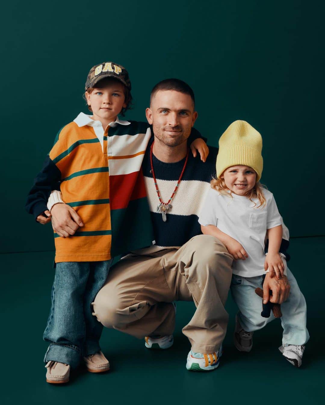 GapKidsさんのインスタグラム写真 - (GapKidsInstagram)「Former '90s Gap kid Sean Wotherspoon comes full circle 👨‍👧‍👦 Son Nash in The Rugby Shirt + '90s Loose Jean and daughter Loretta in all vintage (it runs in the fam).」9月5日 9時38分 - gapkids