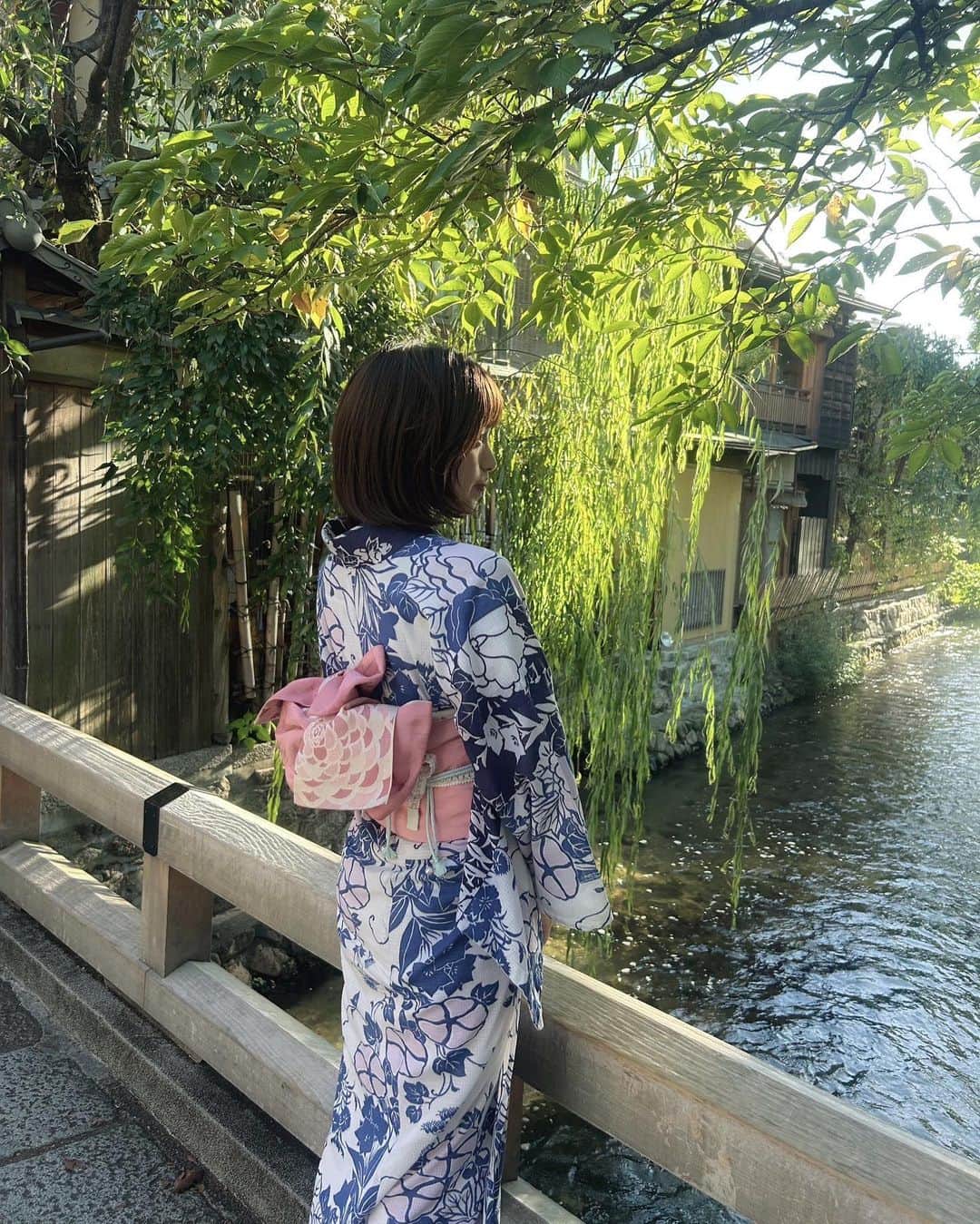 村島未悠さんのインスタグラム写真 - (村島未悠Instagram)「京都で浴衣👘✨」9月5日 21時21分 - happy_miyu0827