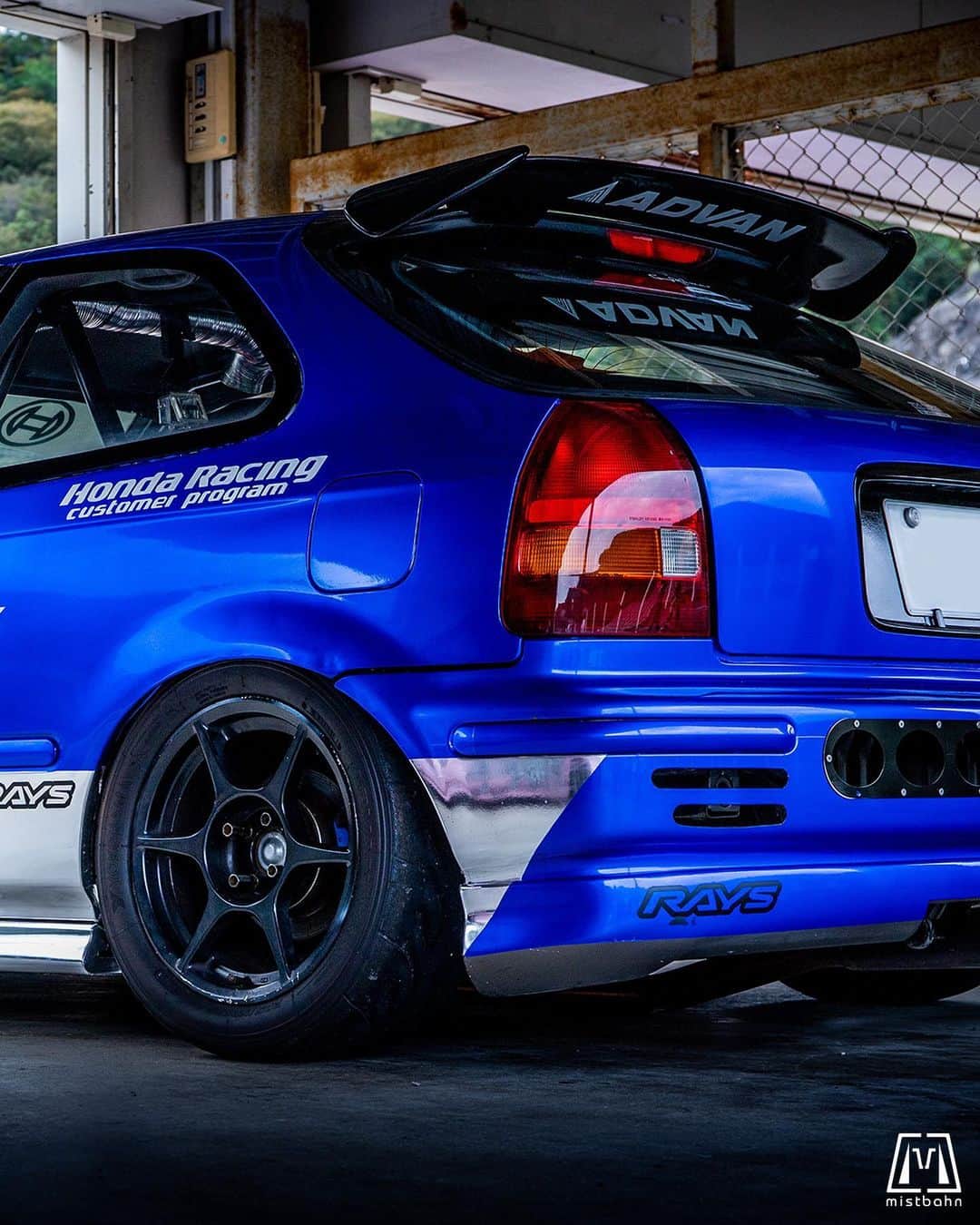 mistbahnさんのインスタグラム写真 - (mistbahnInstagram)「_ KEIHIN HONDA EK4 CIVIC _ 🚗 ...