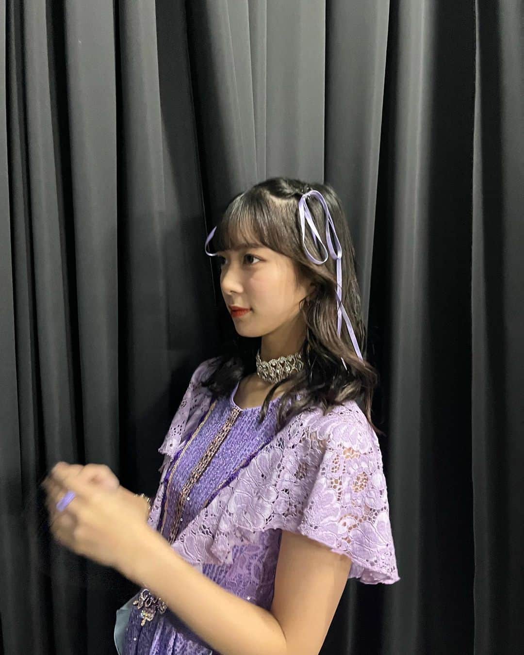 井上玲音のインスタグラム：「・ ・ ふわふわ系のアレンジも 最近好きだよ  #リボン #シナモンみたい #井上玲音」