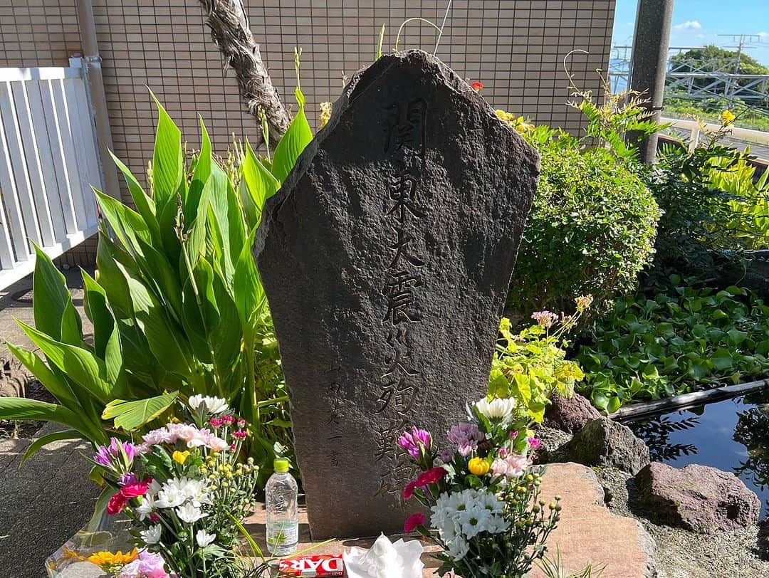 山本隆弥さんのインスタグラム写真 (山本隆弥Instagram)「･･･ 先週のウェークアップは、関東大震災から100年。 東海道本線の