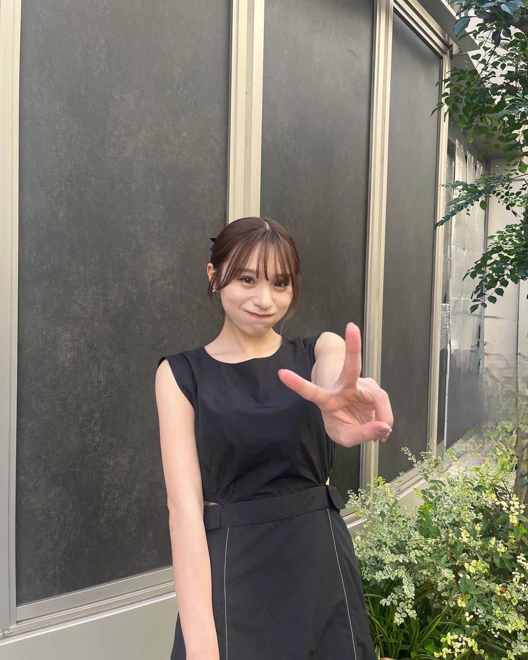 左伴彩佳さんのインスタグラム写真 - (左伴彩佳Instagram)「最近はブラック多め🐕‍🦺」9月5日 22時06分 - hidaaya_729