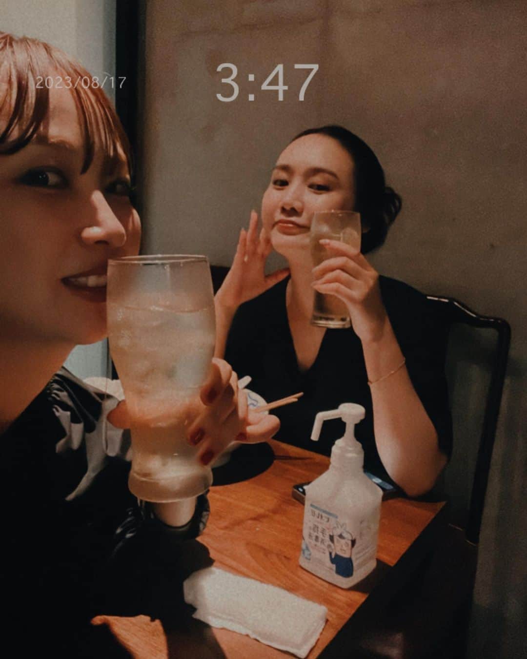 中上真亜子さんのインスタグラム写真 - (中上真亜子Instagram)「わたしたちの1日の酒と時間in東京 （1番最後は２日目の14杯って意味 一緒に飲んでくれた皆さん ありがとうございました☺️🫶」9月5日 13時58分 - maako_nakagami