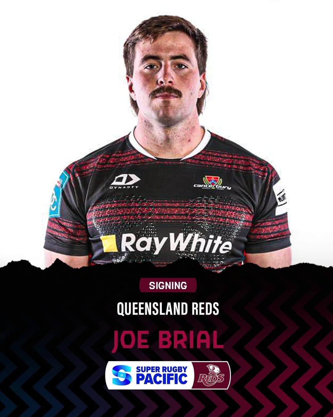 Super Rugbyさんのインスタグラム写真 - (Super RugbyInstagram)「@redsrugby sign young backrower Joe Brial through to 2025 📝  #SuperRugbyPacific」9月5日 16時00分 - superrugby