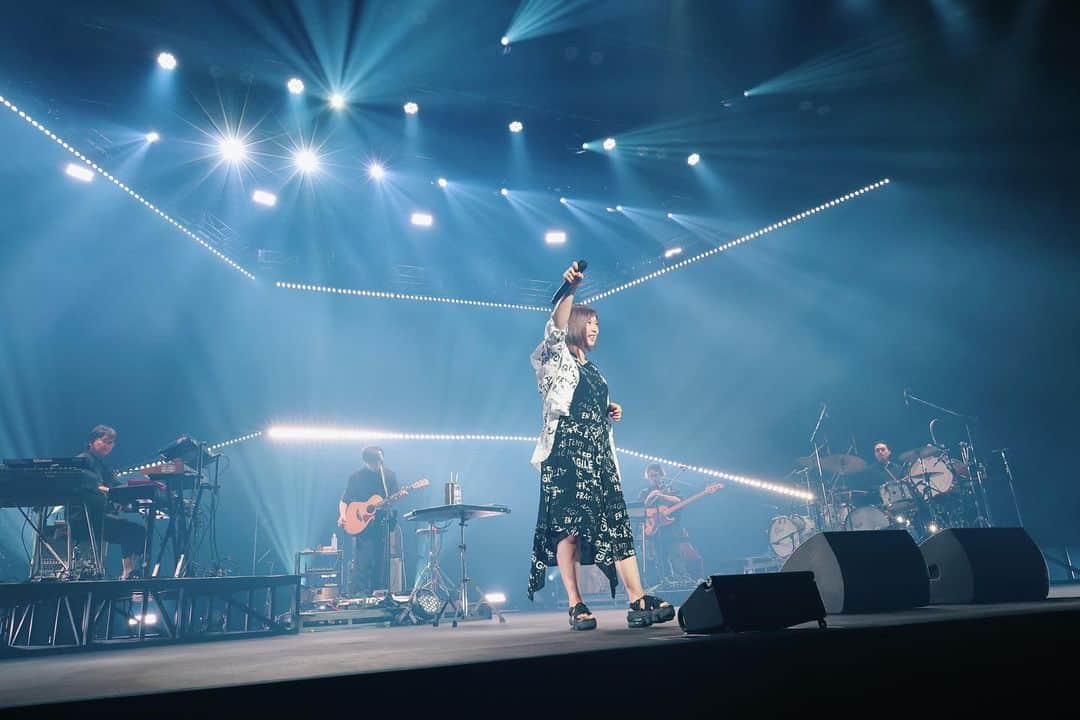 絢香のインスタグラム：「Funtale Tour 広島公演🎤✨  最高の時間をありがとう！ また必ず会おう❤️  今週末は京都、姫路！  #Funtale #tour」