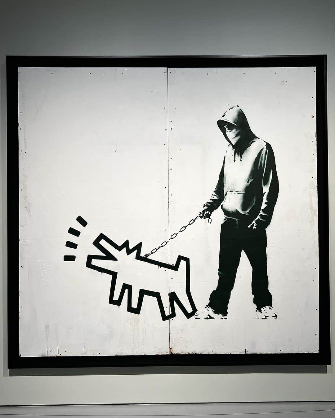 イ・チョニさんのインスタグラム写真 - (イ・チョニInstagram)「Banksy를 만나다 #파라다이스시티 #아트스페이스 #banksy #paradisecity」9月5日 16時19分 - chuny012
