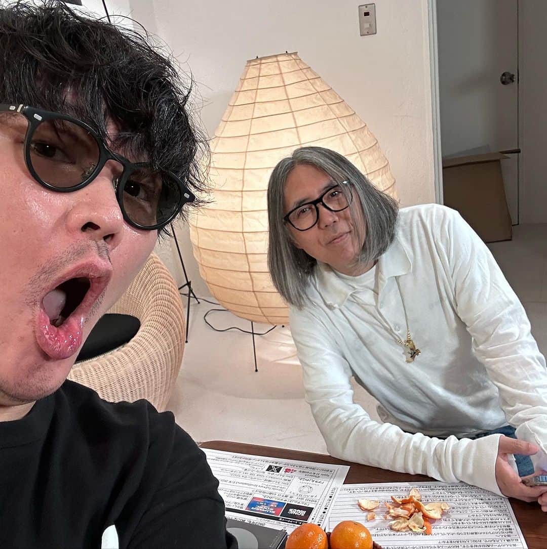 藤原ヒロシのインスタグラム：「“the 山口一郎”」