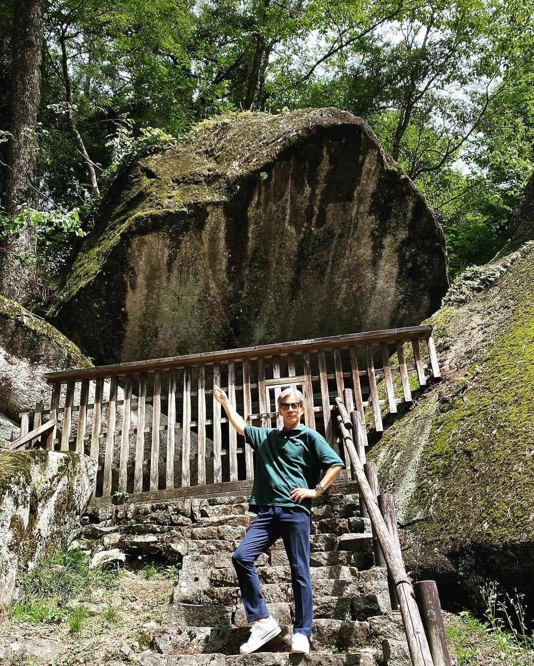 日比野玲のインスタグラム：「岐阜はええよね〜！ #下呂温泉 からの、、、  #金山巨石群 #岩屋ダム  #大安食堂  #岐阜大好き #地元応援  #岐阜応援団  #あるね」