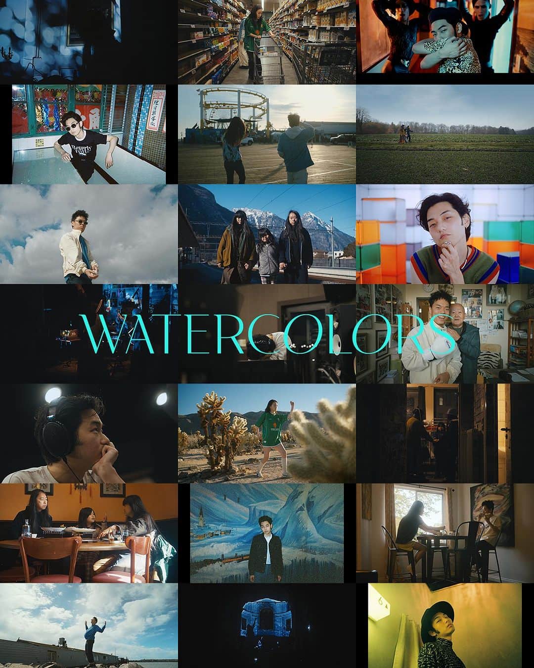 87MMのインスタグラム：「WATERCOLORS l BIFF  팔칠엠엠의 ONES SERVICE와 새가지 비디오가 함께 기획한 장편 옴니버스 다큐멘터리 <WATERCOLORS>가 제28회 부산국제영화제 와이드 앵글 섹션 상영작으로 공식 초청되었습니다.  다가오는 10월, 부산국제영화제에서 <WATERCOLORS>가 공개됩니다.」