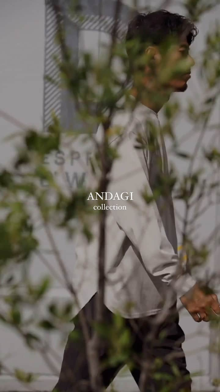 Yuma Yamashitaのインスタグラム：「ANDAGI collection #japan #fashion #reels #reel」