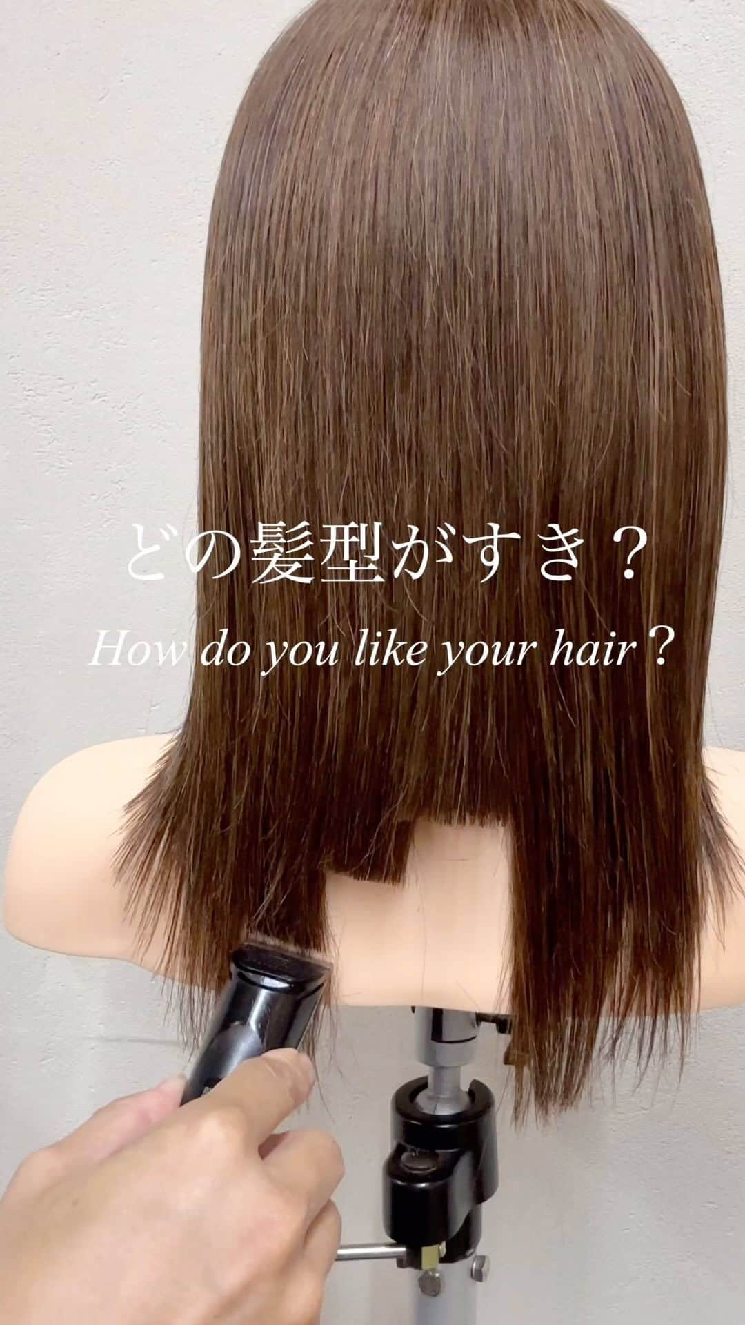 鶴谷和俊のインスタグラム：「どの髪型が好きですか？①or②or③or④  How do you like your hair styled?  คุณชอบทรงผมแบบไหน？  어떤 헤어 스타일이 좋아요?  #カット #ヘアカット #ヘアスタイル #髪型 #ทรงผม #ตัดผม #頭髮款式 #剪頭髮 #hair  #hairstyle #hairstyles #hairstyleideas #hairstylest #hairstyle #hairstylevideo #머리스타일 #머리스타일 #긴머리레이어드컷  #긴머리레이어드펌  #레이어드컷  #레이어드펌  #c컬  #여자머리  #여신머리  #하움 #허그컷  #허그펌」