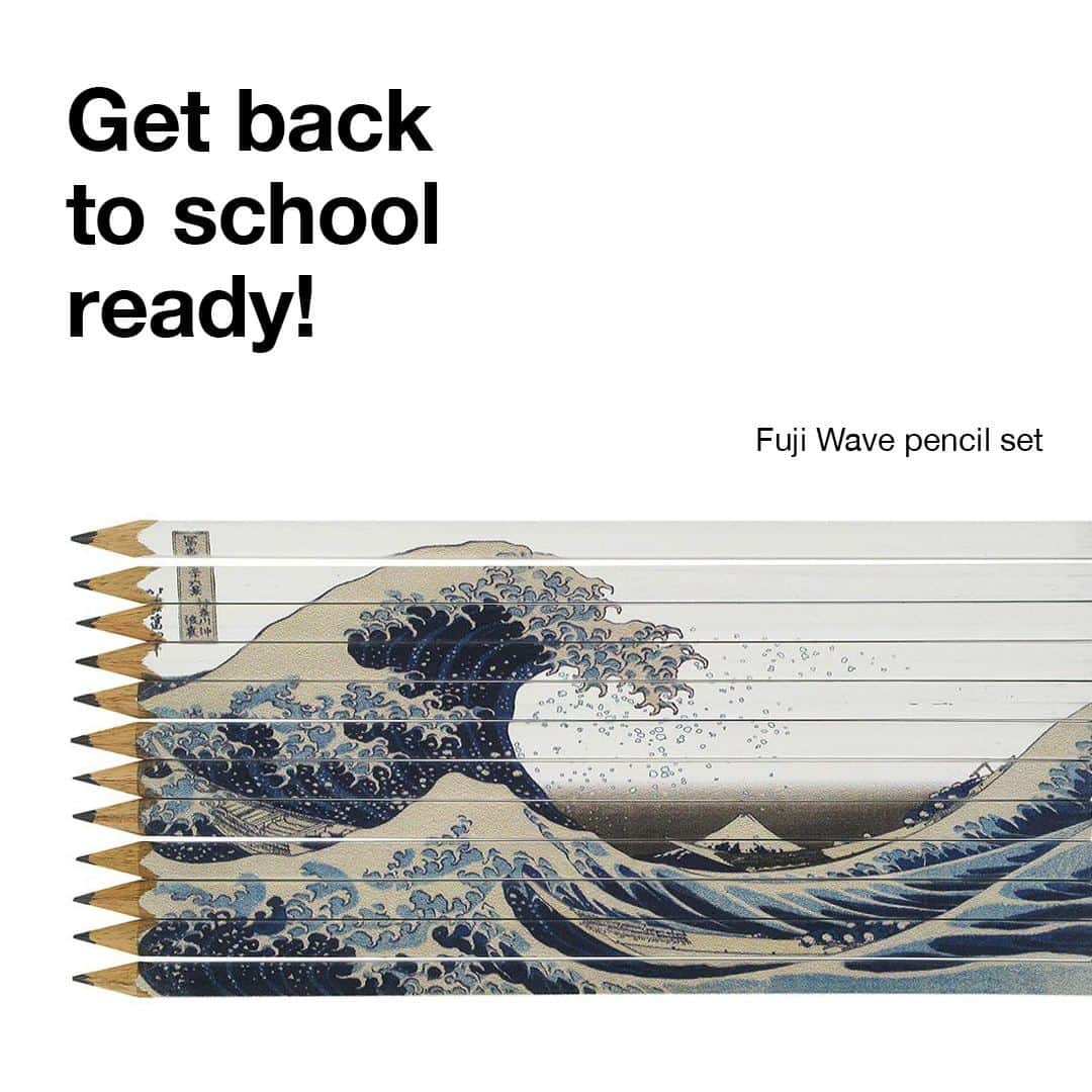 大英博物館のインスタグラム：「🌊 Make waves in the classroom with our back-to-school essentials 🌊   🏛 Head to the link in our bio to browse stationery inspired by iconic pieces from the collection – every purchase supports the Museum!  #BritishMuseum #BackToSchool #Stationery」