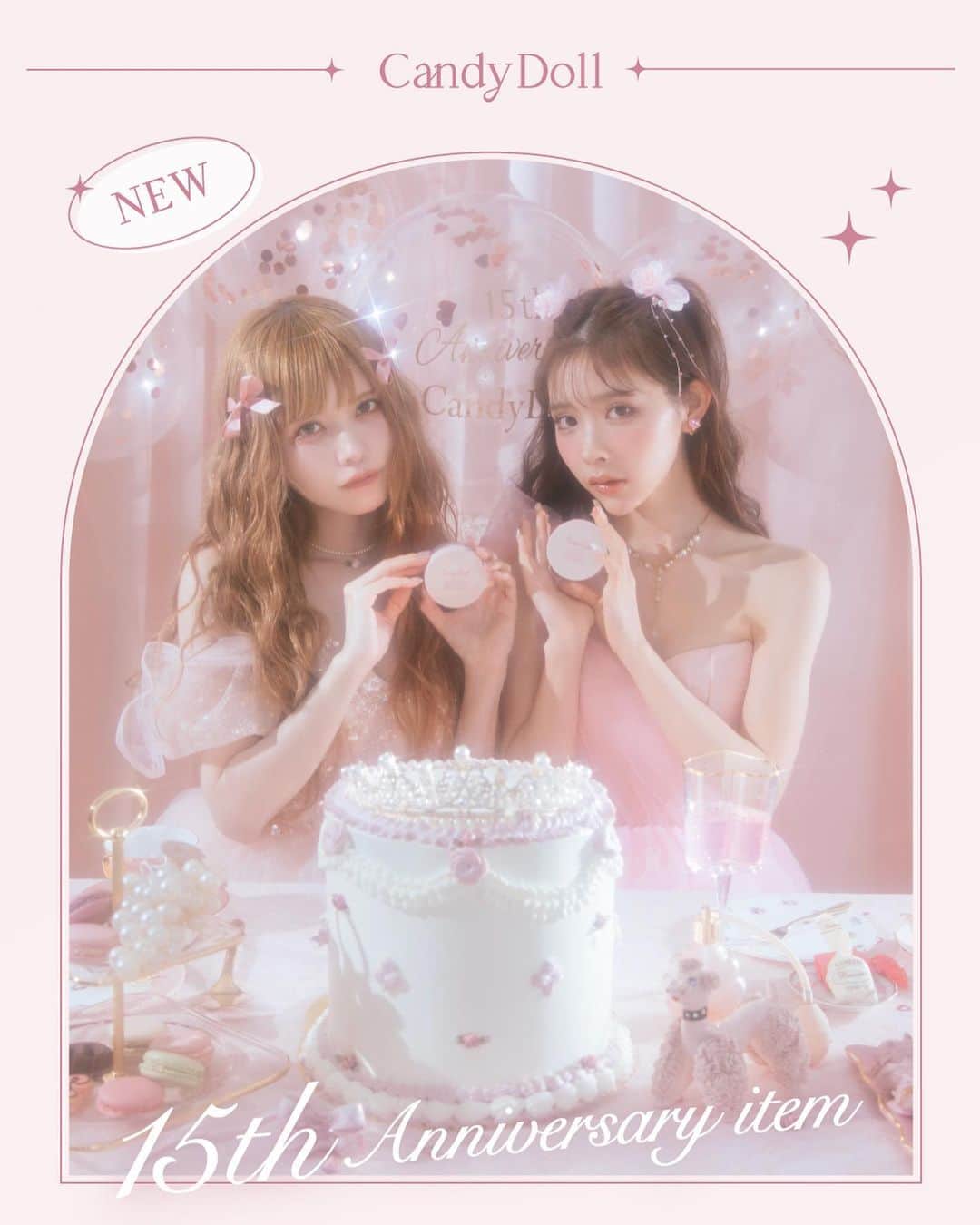 AYA YAGISHITAのインスタグラム：「@candydoll_official  🪽15th Anniversary🪽 . . 15周年おめでとうございます♡ 可愛い世界観も作れて楽しい撮影でした🐩♡」