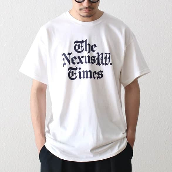 wonder_mountain_irieさんのインスタグラム写真 - (wonder_mountain_irieInstagram)「_ NEXUSVII. / ネクサスセブン "NEXUSVII.TIMES T" ¥ 9,350- _ 〈online store / @digital_mountain〉 https://www.digital-mountain.net _ 【オンラインストア#DigitalMountain へのご注文】 *24時間受付 *14時までのご注文で即日発送 tel：084-973-8204 _ We can send your order overseas. Ordering procedure details can be found here. >>http://www.digital-mountain.net/html/page56.html  _ #NEXUSVII #ネクサスセブン _ 実店舗：@wonder_mountain_ #WonderMountain  〒720-0033  広島県福山市船町2-23 JR 「#福山駅」より徒歩10分 #ワンダーマウンテン #japan #hiroshima #福山 #福山市 #尾道 #倉敷 #鞆の浦 近く _ WOMEN/GOODS： @hacbywondermountain _」9月5日 19時39分 - wonder_mountain_