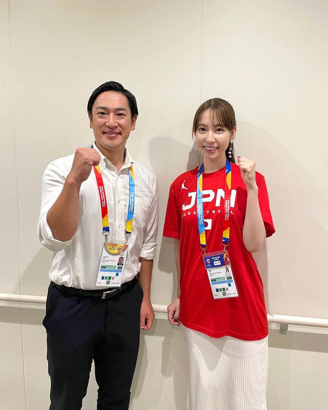 今井麻椰さんのインスタグラム写真 - (今井麻椰Instagram)「テレ朝さん、日テレさんと同じ空間でお仕事ができて幸せでした☺️  過密なスケジュールの中、メディアの裏側も色々ありすぎて楽しかったなぁ…🥹  一緒に笑って泣いて…飛び跳ねて…抱き合って…笑  バスケ界盛り上げるぞー🏀✊  #AkatsukiJapan #日本一丸 #FIBAWC #WinForAll  #WinForJapan #テレ朝バスケ #日テレバスケ #バスケットLIVE」9月5日 19時41分 - maya_imai_124