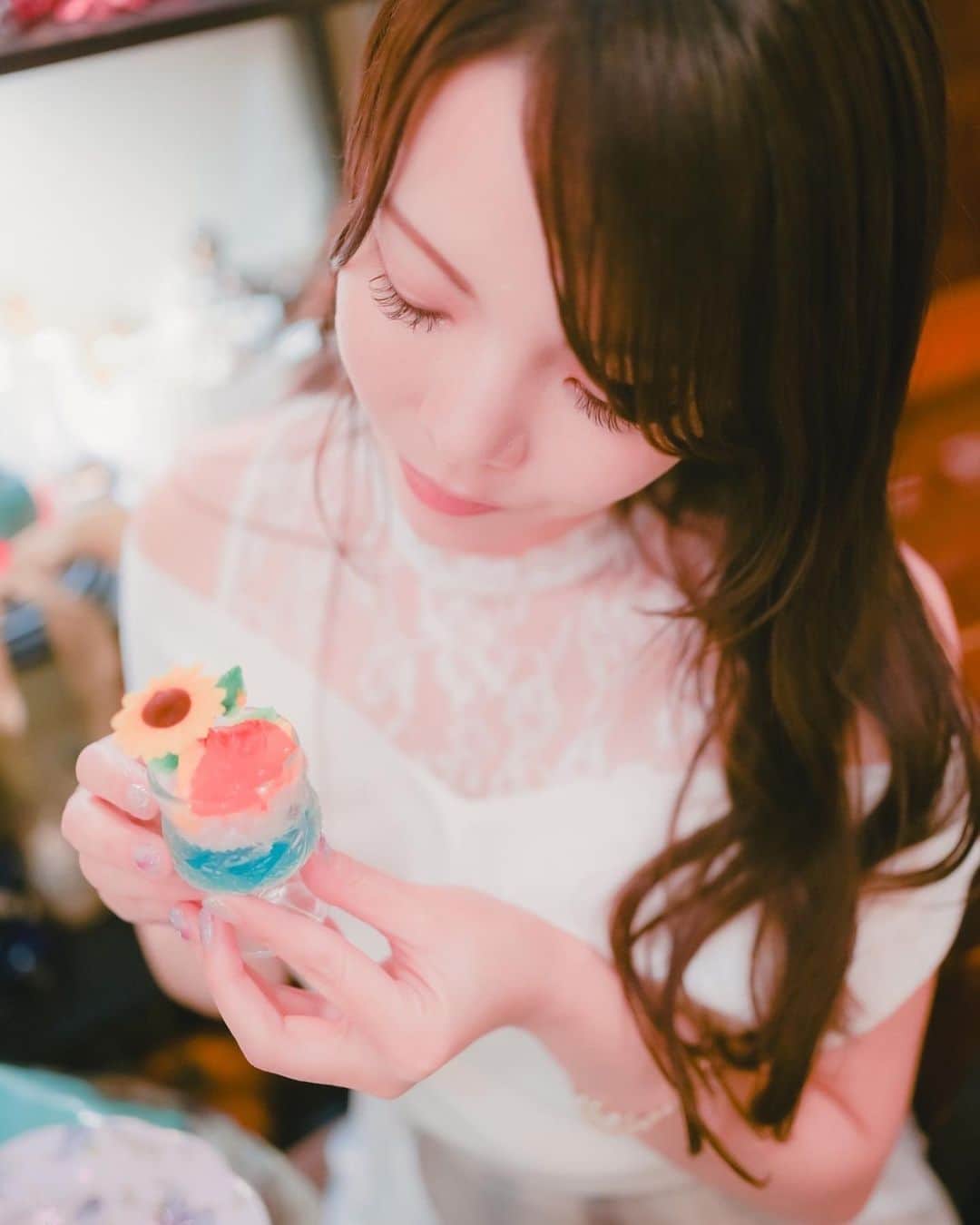 Mikaさんのインスタグラム写真 - (MikaInstagram)「『cafe acorite』  可愛いをたくさん食べに来た(☆∀☆)  Summer tropical afternoon tea🍉  アンティークのお皿やポットを選んで至福のひとときを過ごせました♡ ご馳走様でした•*¨*•.¸♬︎  ・ ・ ・ photo by @yuin_yuin_yuin 📸 model @mika_portrait  ・ ・ ・ ・ follow me💋  #美花展 #アフタヌーンティー #ヌン活好きな人と繋がりたい  #アフタヌーンティー巡り  #カフェアコリット #夏のアフタヌーンティー #目白アフタヌーンティー #目白カフェ #ヌン活女子 #東京カフェ #誰かの記憶に残る写真 #カメラ好きな人と繋がりたい #ファインダー越しの私の世界 #ポトレファン倶楽部 #被写体モデル #その瞬間は永遠の思い出 #みんなのフォト #ポトレ女子 #撮影依頼募集中 #jp_portrait部 #japanesegirl #asianbeauty #love_camera_club #jp_portrait #jp_portrait_collection #loves_united_portrait  #team_jp_ #global_ladies #photo_shorttrip #_lovely_weekend」9月5日 20時14分 - mika_portrait