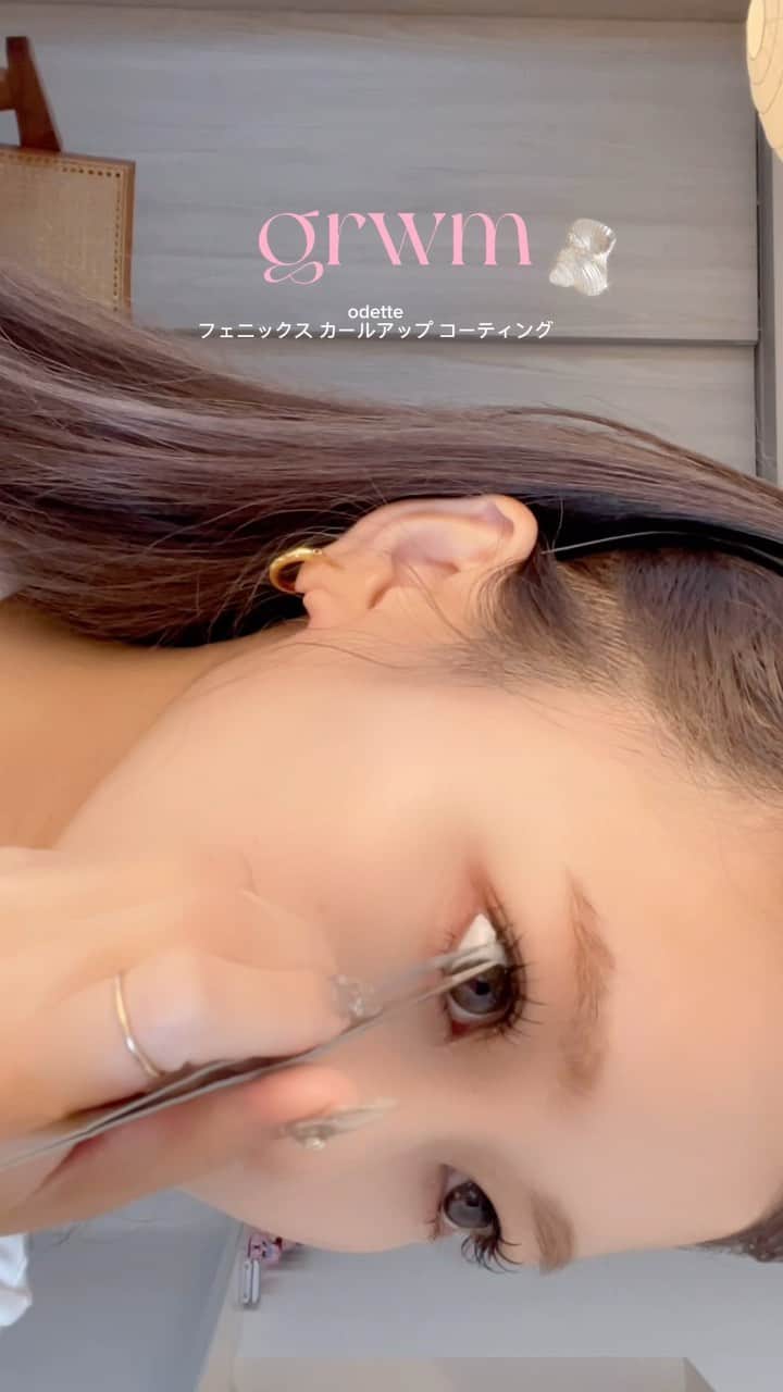のインスタグラム：「grwm◠ ̫◠🎀  そんなことより 髪色よすぎでは？？ ( @yoshiyasu1007 )」