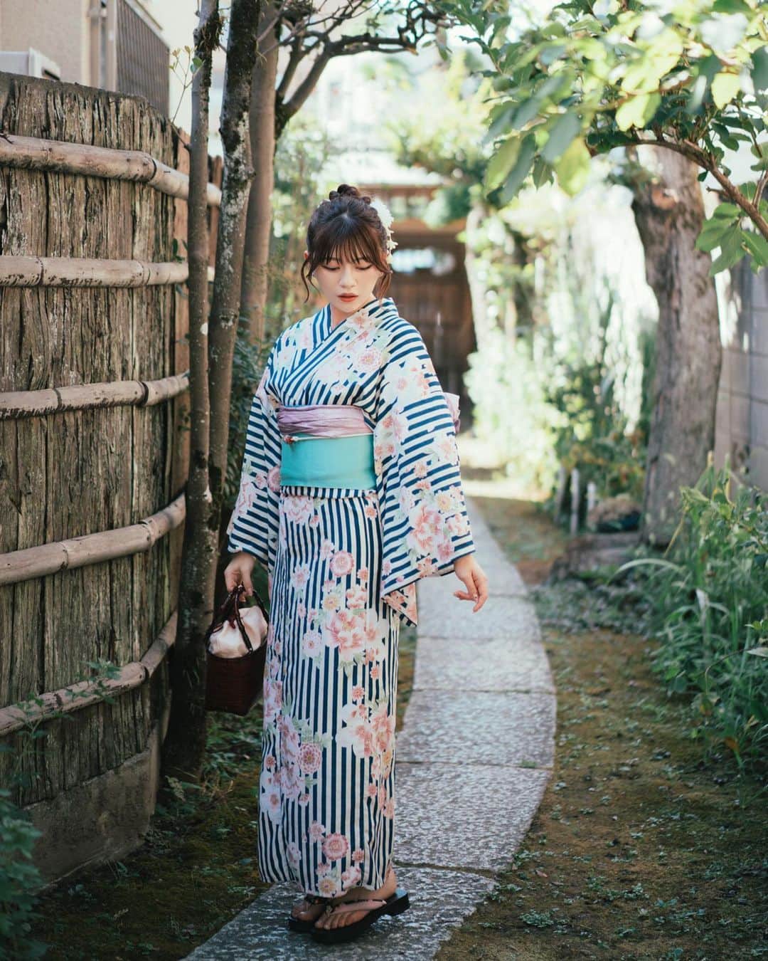 廣川奈々聖さんのインスタグラム写真 - (廣川奈々聖Instagram)「夏が好きな理由、沢山ある🐈💭🍧 ⁡ ⁡@shimom_camera  ⁡  #浴衣 #夏の思い出 #yukata #portrait」9月5日 21時06分 - nanaseven7_u_u