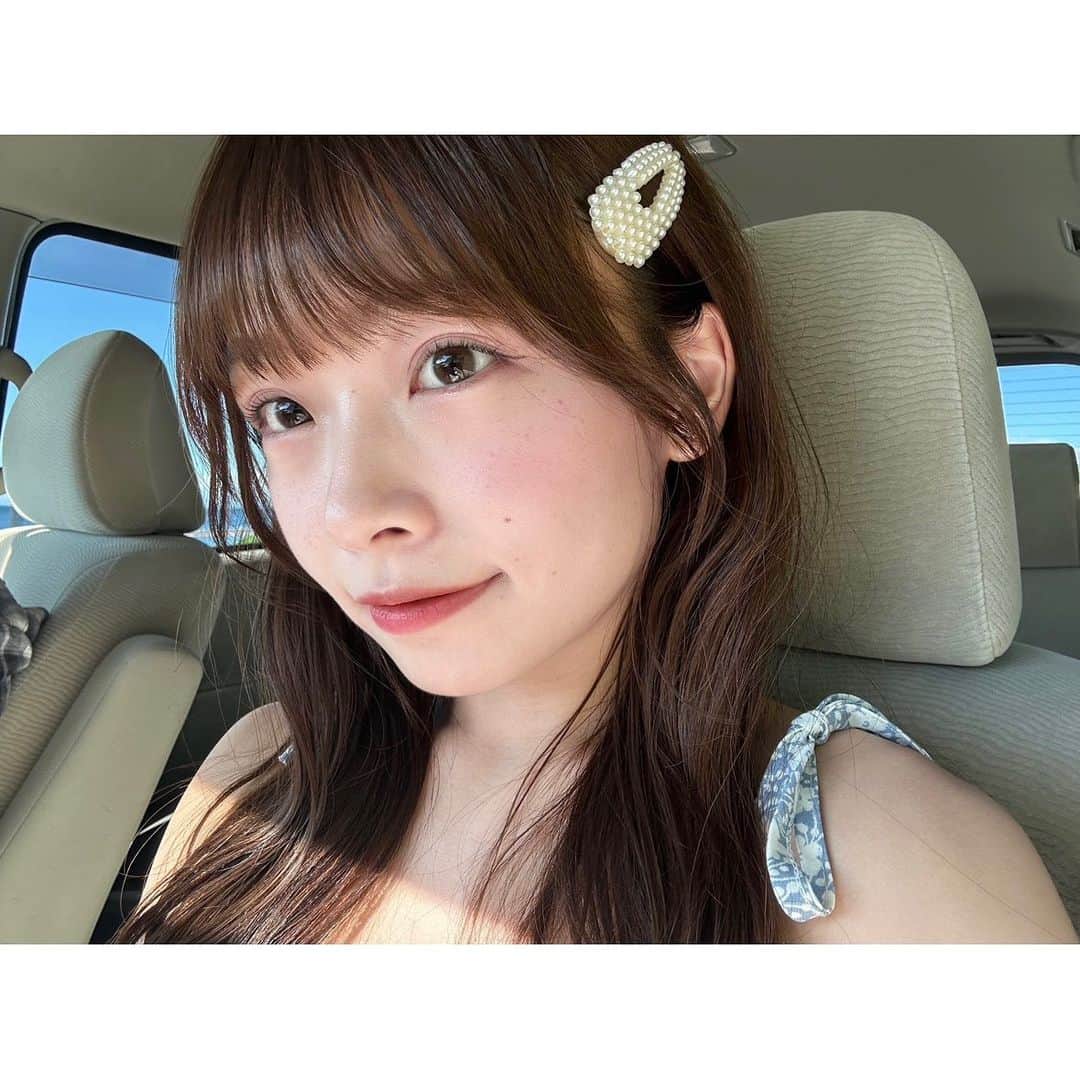 咲奈さんのインスタグラム写真 - (咲奈Instagram)「 今日はピンクメイクにパールのピンなんかつけちゃってガーリーめ𓈒𓂂𓂃🎀♡」9月5日 21時04分 - sachan_81