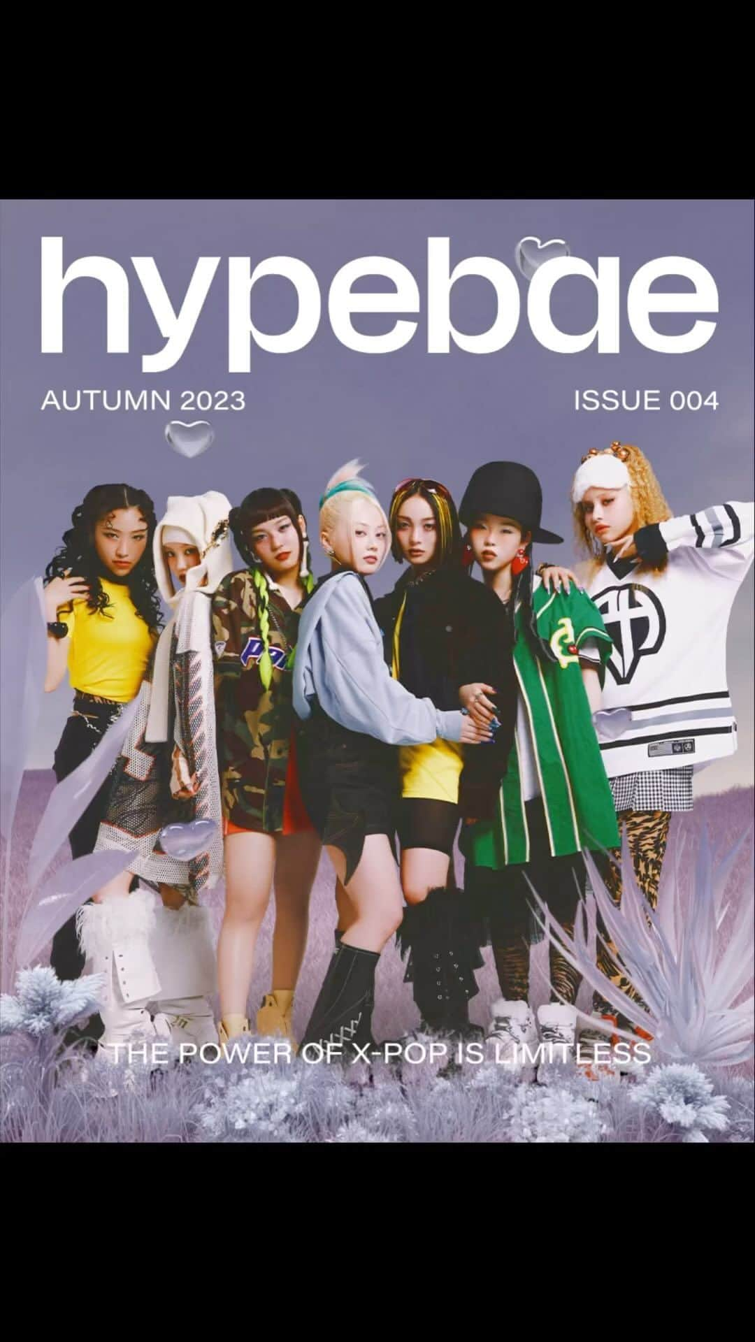 XGのインスタグラム：「XG has been featured on the cover of ‘Hypebae ISSUE004’! Be sure to check it out! @hypebae   https://hypebae.com/2023/10/xg-x-pop-girl-group-music-interviews  #XG #XGALX #hypebae_XG #hypebae」