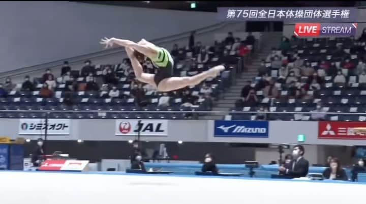 花島なつみのインスタグラム：「#gymnastics #gymgirl #artisticgymnastics #器械体操 #体操」