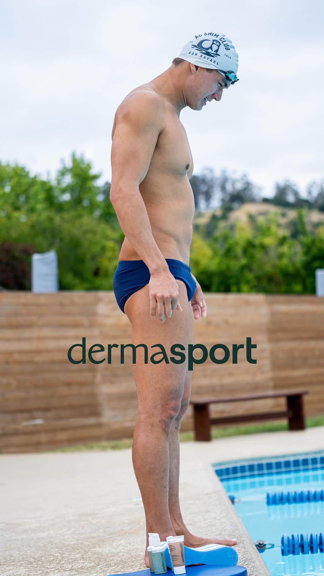 ネイサン・エイドリアンのインスタグラム：「📣 calling all swimmers! Dermasport just launched its swimmer ambassador program. If you’re a swimmer passionate about skincare, DM @dermasport to learn more! #dermasportpartner」