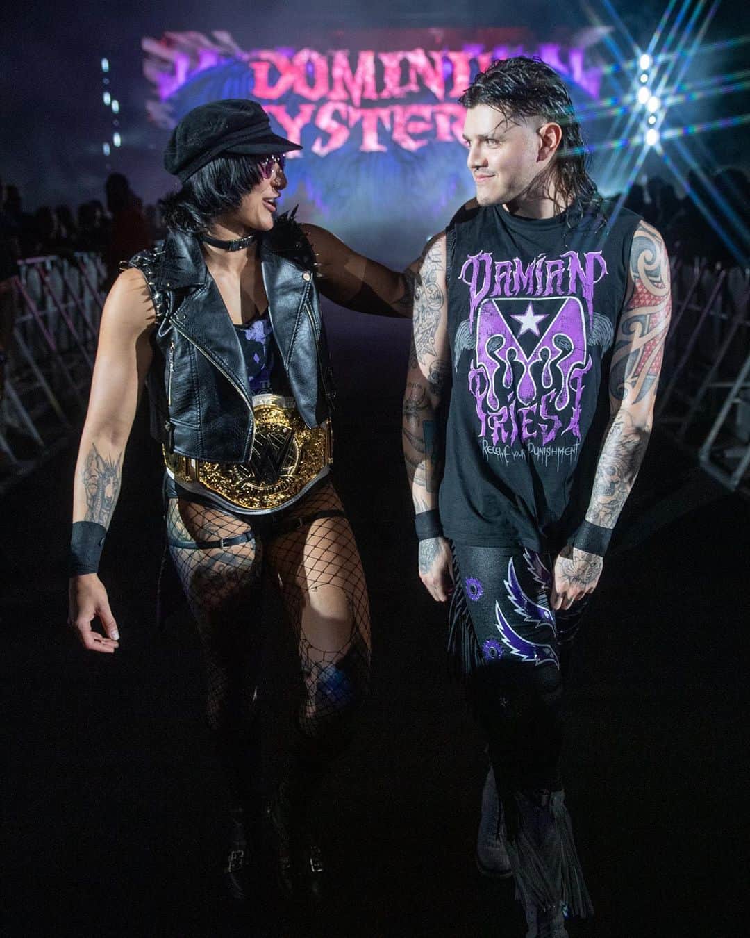 WWEのインスタグラム：「“Dirty” Dom like you’ve never seen before #HispanicHeritageMonth」