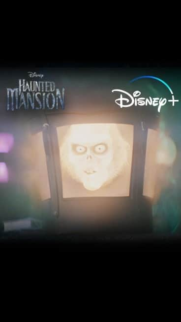 Walt Disney Studiosのインスタグラム：「A ghost has followed you home! 👻  Haunted Mansion is now streaming on @DisneyPlus.」