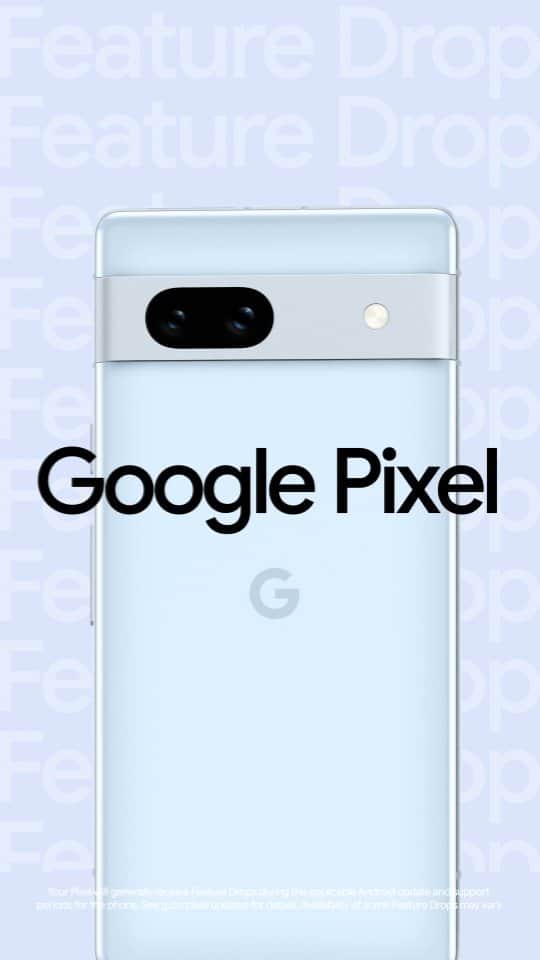 Googleのインスタグラム：「You want it, you’ve got it. #TeamPixel, another #FeatureDrop is here!¹  🕒 Give your Pixel lock screen a fresh look with new clock and wallpaper collections² ✨ Go for a minimalist vibe with a new monochrome theme to match your style³ 🌎 Chat face-to-face with Dual Screen Interpreter Mode and see translations on #PixelFold’s inside and outside screens⁴ 🔌 Get notified when your USB cable might be charging slowly or not at all⁵ 🧑‍🚀 Explore Google Kids Space on #PixelTablet with a new simplified navigation bar⁶  ¹Your Pixel will generally receive Feature Drops during the applicable Android update and support periods for the phone. See g.co/pixel/updates for details. Availability of some Feature Drops may vary. Phone, earbuds, and watch sold separately. ²Available on Pixel 4a(5G), Pixel 5 and later phones. ³Available on Pixel 4a(5G), Pixel 5 and later phones, and on Pixel Tablet. ⁴Available on Pixel 6 and later phones and Pixel Tablet. Some charging issues may not be detected. ⁵Dual Screen Interpreter Mode available on Pixel Fold only. Live Translate is not available in all languages or countries. See g.co/pixel/livetranslate for more information. Translation may not be instantaneous. ⁶Kids Space requires a Google Account for your child. Parental controls require the Family Link app on a supported Android, Chromebook, or iOS device. Kids Space not available in all languages or countries. Books and video content not available in all regions. Video content subject to availability of YouTube Kids app. Books content requires the Play Books app. Availability of apps, books, and video content may change without notice. Google Assistant not available in Kids Space.」