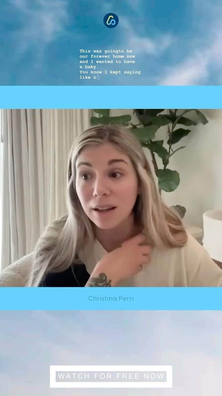 クリスティーナ・ペリーのインスタグラム：「We’re grateful for Christina Perri’s openness and honesty in her talk. In our conversation, discusses how a curious tenacity, active pursuit of healing, and proper remediation ultimately restored joy to her life with the birth of a second child. Gain inspiration from Christina’s resilience and her determination to transform tragedy into advocacy for fertility health.  Keep Watching changetheairsummit.org  #christinaperri #changetheair #healthyhome #indoorair」