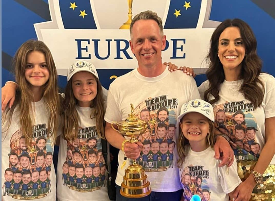 ルーク・ドナルドさんのインスタグラム写真 - (ルーク・ドナルドInstagram)「My family 💙💛 @rydercupeurope」10月4日 17時56分 - lukedonald