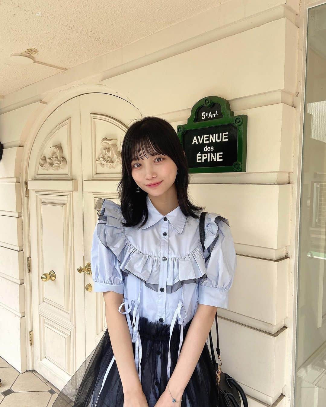 のインスタグラム：「(@epineofficial )🕯️ ⁡ 女の子！だった日👗 ⁡ #epine  #lillilly  #フレンチガーリー」