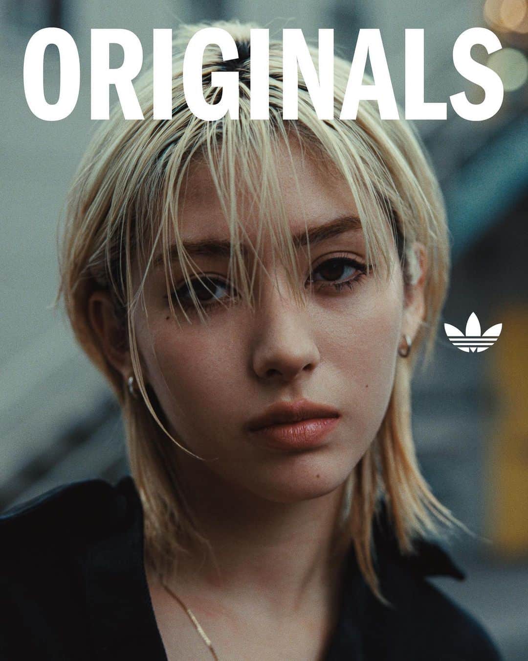 新音のインスタグラム：「@adidasoriginals @adidastokyo  表現。確信。オリジナル。  #1000originals #adidasoriginals #ひとつのオリジナルそれぞれのスタイル   #adidas #pr」