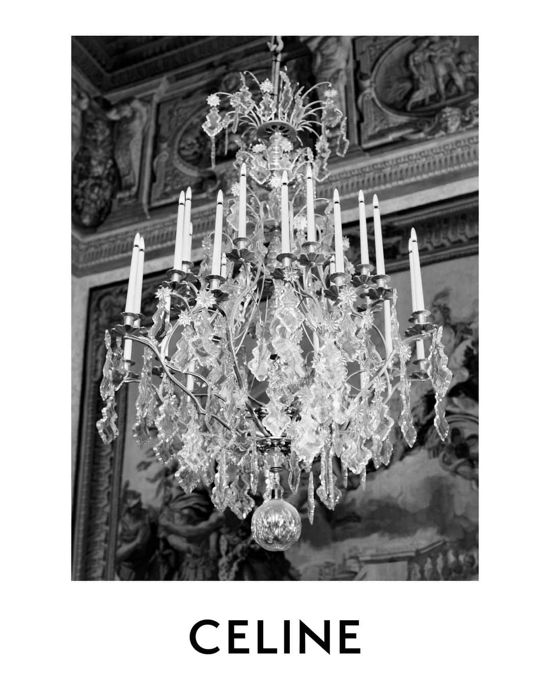 Celineのインスタグラム：「LA COLLECTION DES GRANDS CLASSIQUES CELINE SESSION 07  @HEDISLIMANE PHOTOGRAPHY ROME SEPTEMBER 2023  PALAZZO FARNESE   CELINE’S LATEST WOMEN’S CAMPAIGN FOR LA COLLECTION DES GRANDS CLASSIQUES HAS BEEN PHOTOGRAPHED BY HEDI SLIMANE IN ROME IN SEPTEMBER 2023 AT PALAZZO FARNESE.   FOR THE FIRST TIME EVER, A COUTURE HOUSE HAS GAINED ACCESS TO THE PALACE.  PALAZZO FARNESE, A RENOWNED ROMAN PALACE, DESIGNED BY ANTONIO DA SANGALLO IL GIOVANE, BUILT IN THE 16TH CENTURY AND COMPLETED BY MICHELANGELO, IS AN EXAMPLE OF HIGH RENAISSANCE ARCHITECTURE.  HOME TO NUMEROUS MASTERPIECES COMBINING PAINTINGS, SCULPTURES AND ARCHITECTURE;  GALLERIES ARE DECORATED WITH FRESCOS INCLUDING THE MONUMENTAL FRESCO CYCLE BY ANNIBALE CARRACCI, WALLS ARE EMBELLISHED WITH TAPESTRIES AMONGST DECORATED SARCOPHAGUSES AND ROMAN SCULPTURES.   THE PALACE HAS BEEN THE FRENCH EMBASSY’S RESIDENCE IN ITALY SINCE 1874.  #CELINEBYHEDISLIMANE」